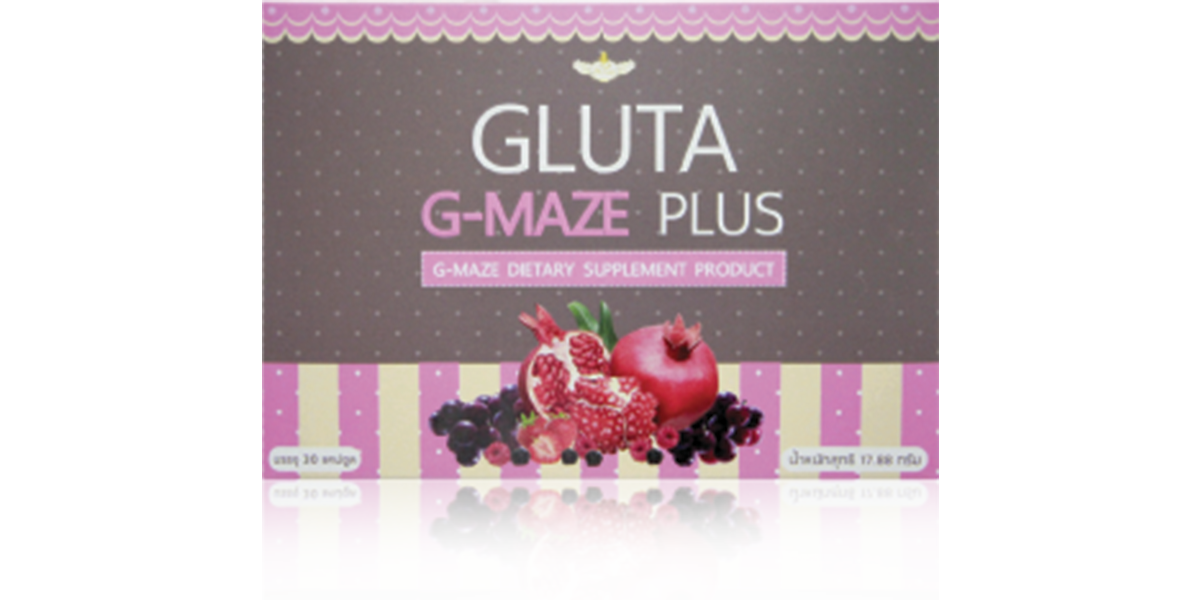 ผลิตภัณฑ์เสริมอาหาร Gluta G-Maze Plus