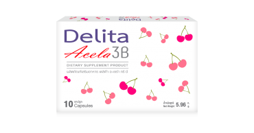 อาหารเสริม Delita Acela 3B