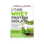อาหารเสริม เวย์โปรตีนไอโซเลท รสชาเขียวถั่วแดง (U-TIME Brand)