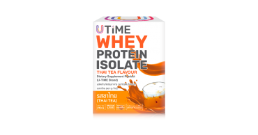 อาหารเสริม เวย์โปรตีนไอโซเลท รสชาไทย (U-TIME Brand)