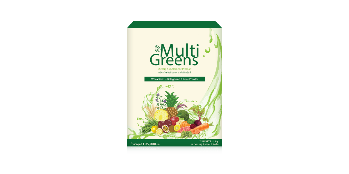 อาหารเสริม Multi Greens